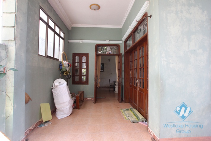 House for rent in Tay Ho Hanoi with 4 bedrooms and large garden at Westlake area
